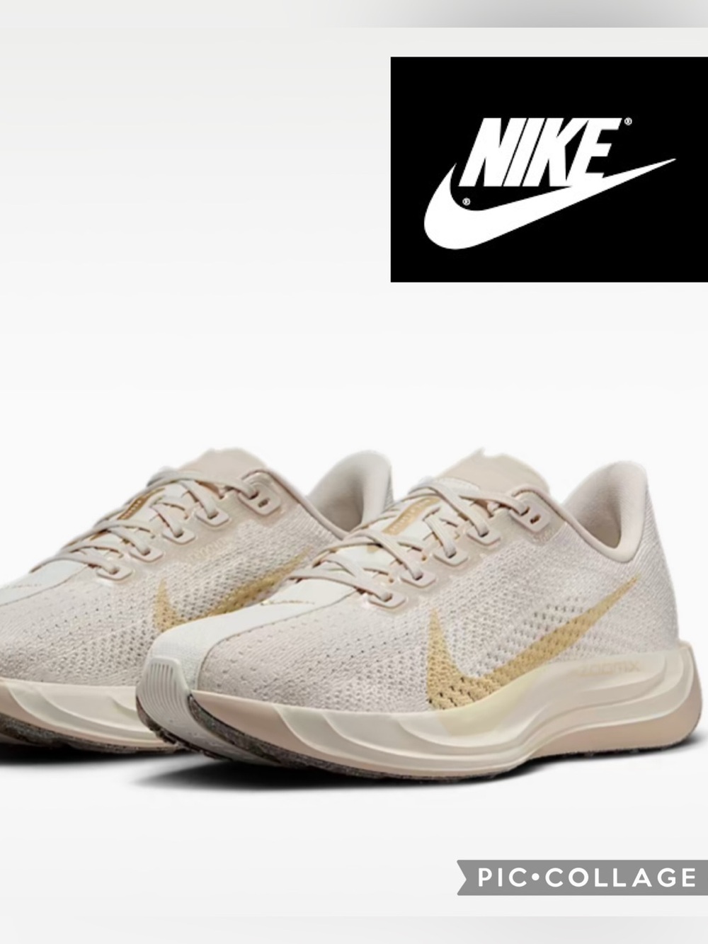 Nike Pegasus Plus Road Running Shoes {Light Orewood} 8